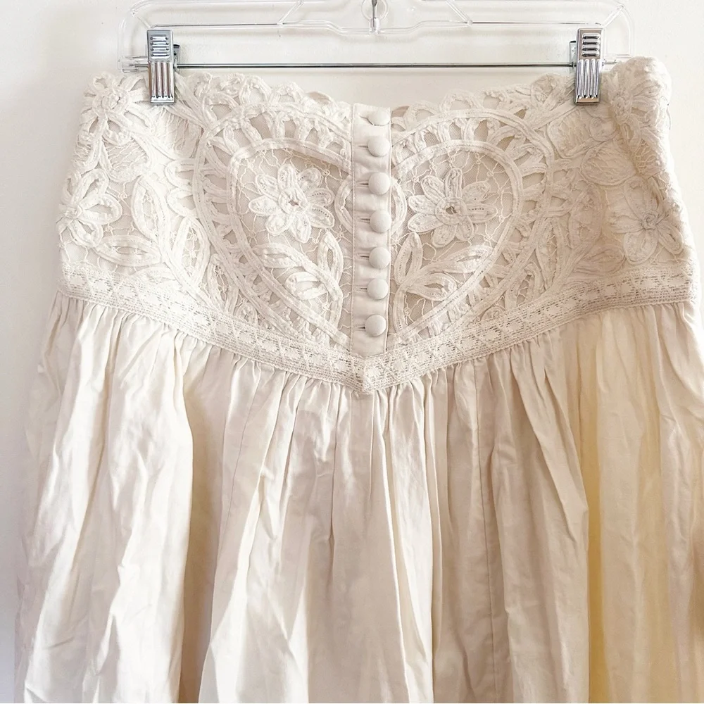 Free People Bella Battenburg Skirt - Picture 8 of 10
